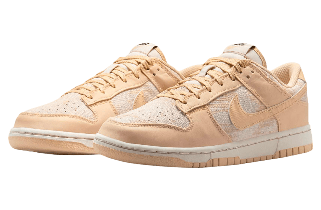 Nike Dunk Low Snakeskin Light Orewood Brown release photo 2