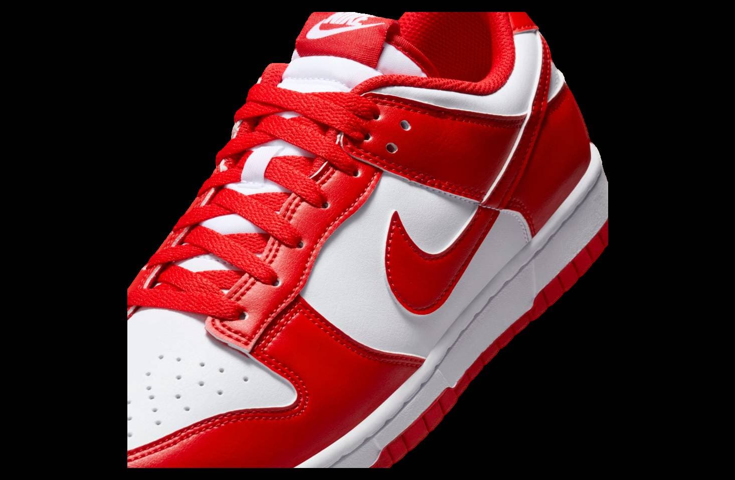 Nike Dunk Low St Johns White / University Red release photo 7