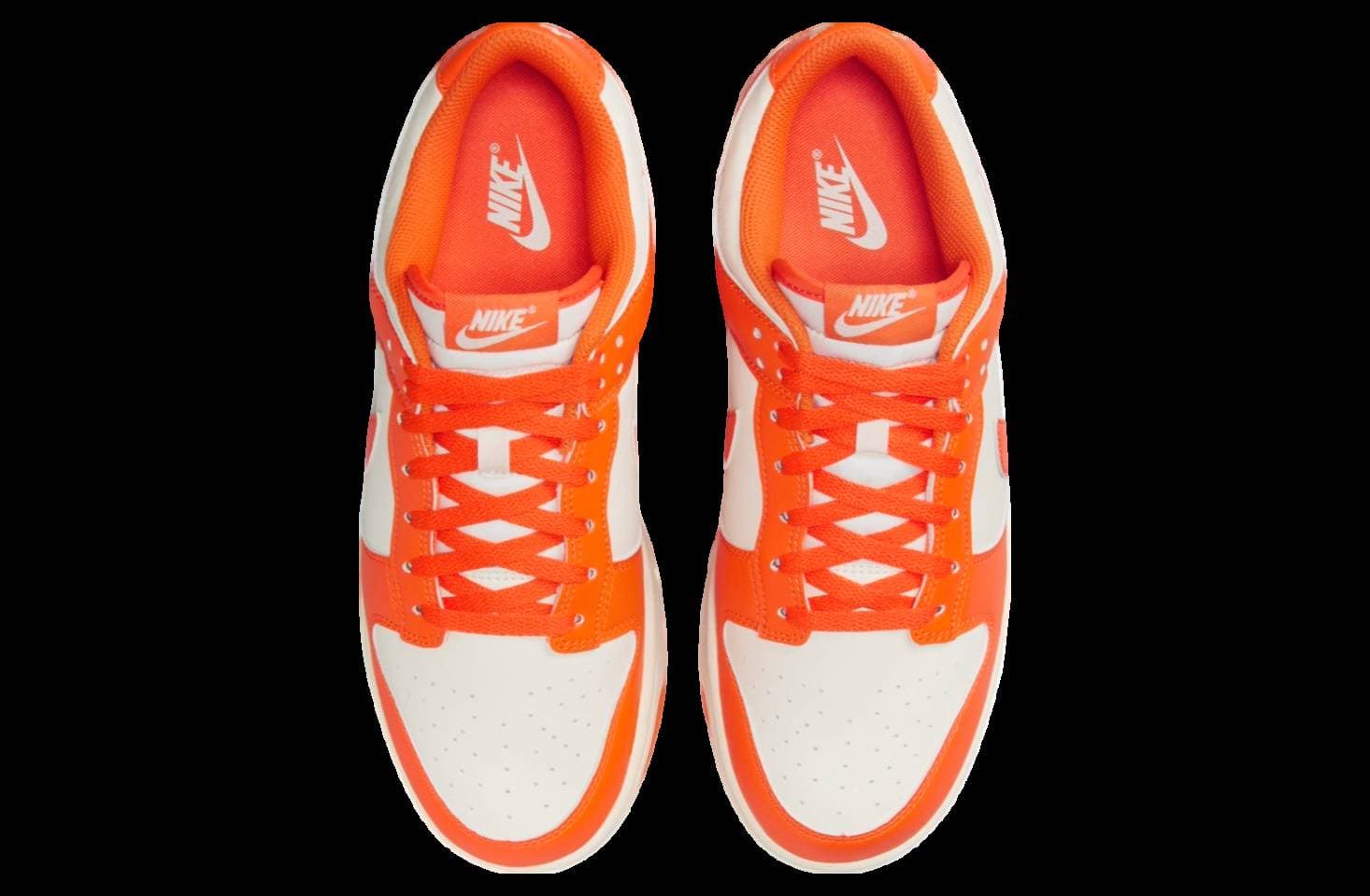 Nike Dunk Low Syracuse Pale Ivory / Safety Orange release photo 4