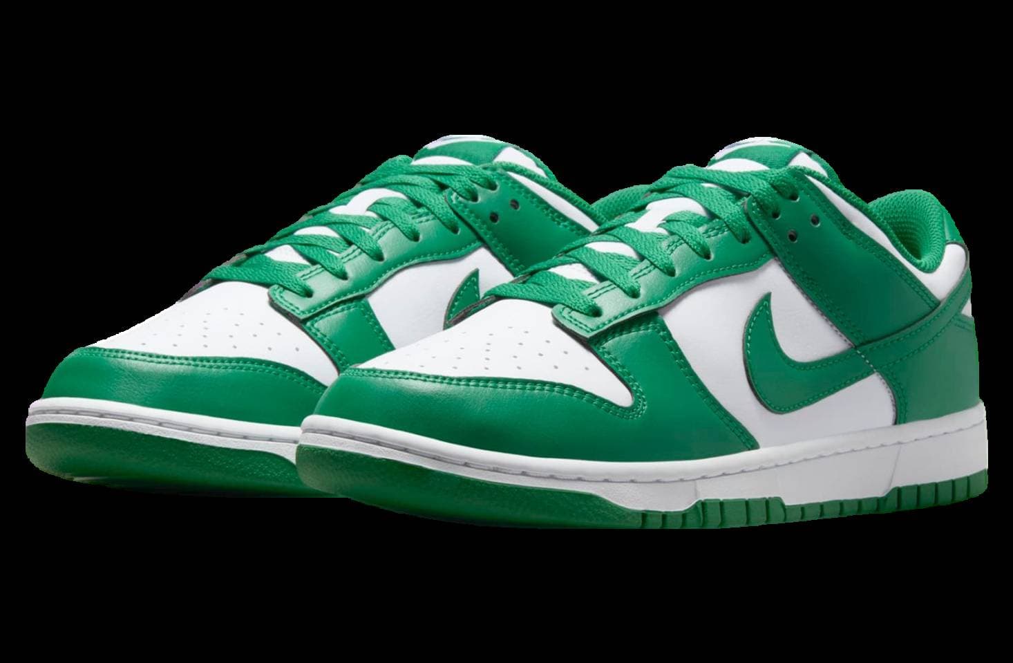 Nike Dunk Low White / Malachite release photo 2