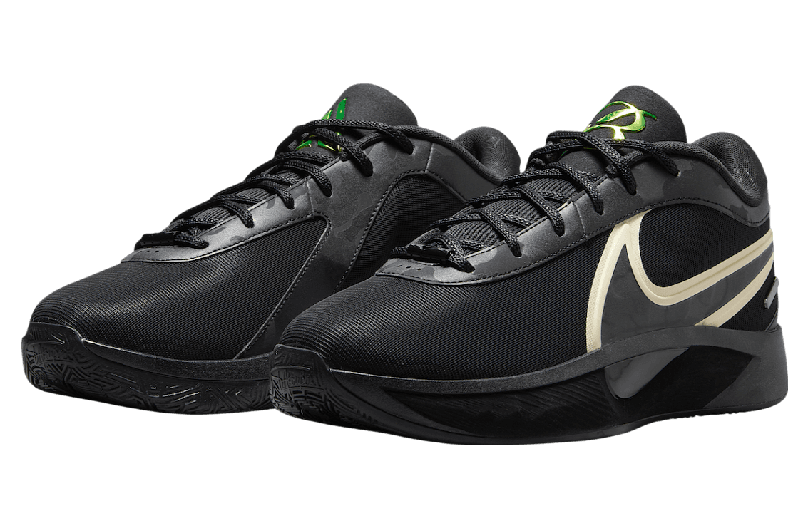 Nike Giannis Freak 6 Black Label Black / Coconut Milk release photo 2