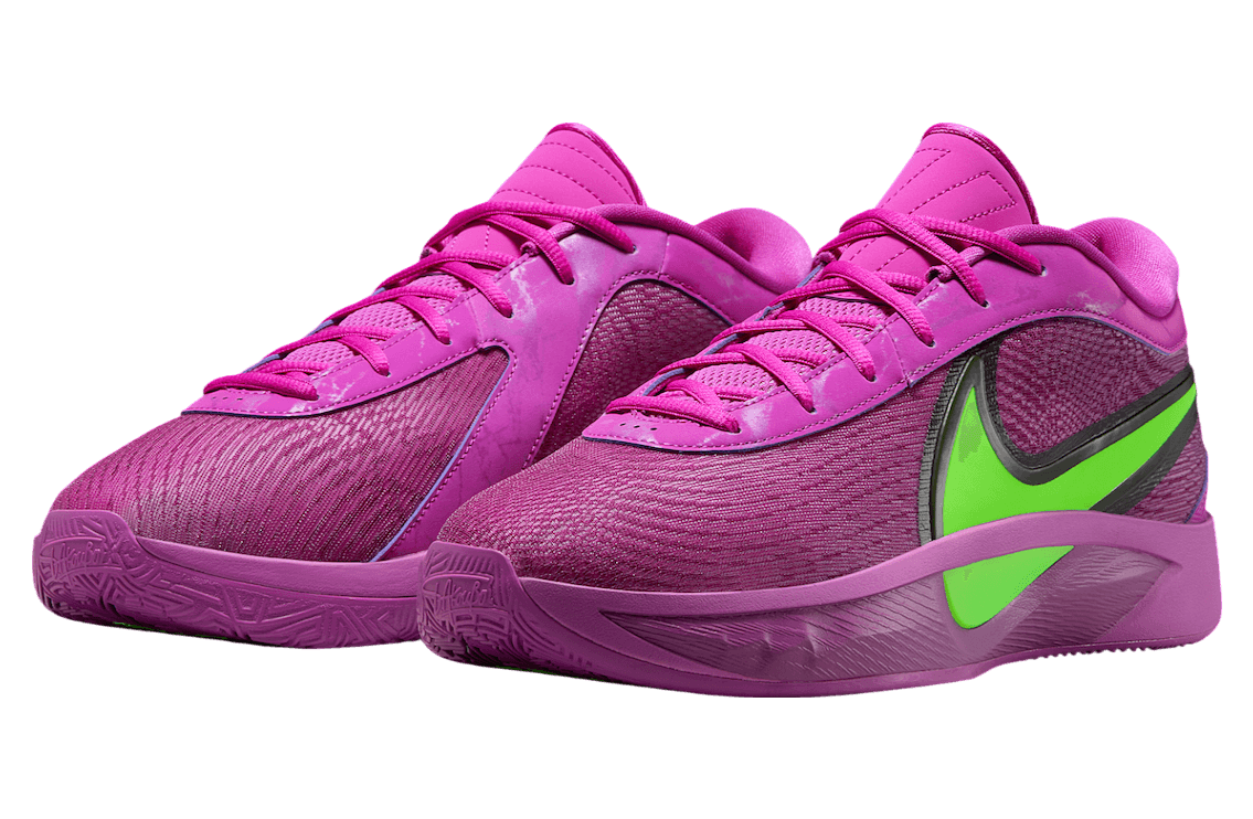 Nike Giannis Freak 6 Bold Berry / Electric Green release photo 2