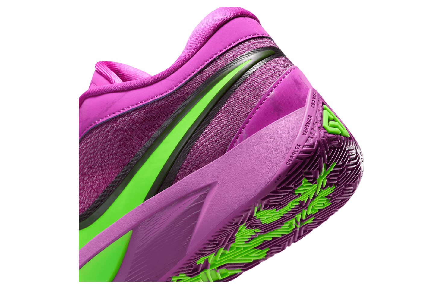Nike Giannis Freak 6 Bold Berry / Electric Green release photo 8