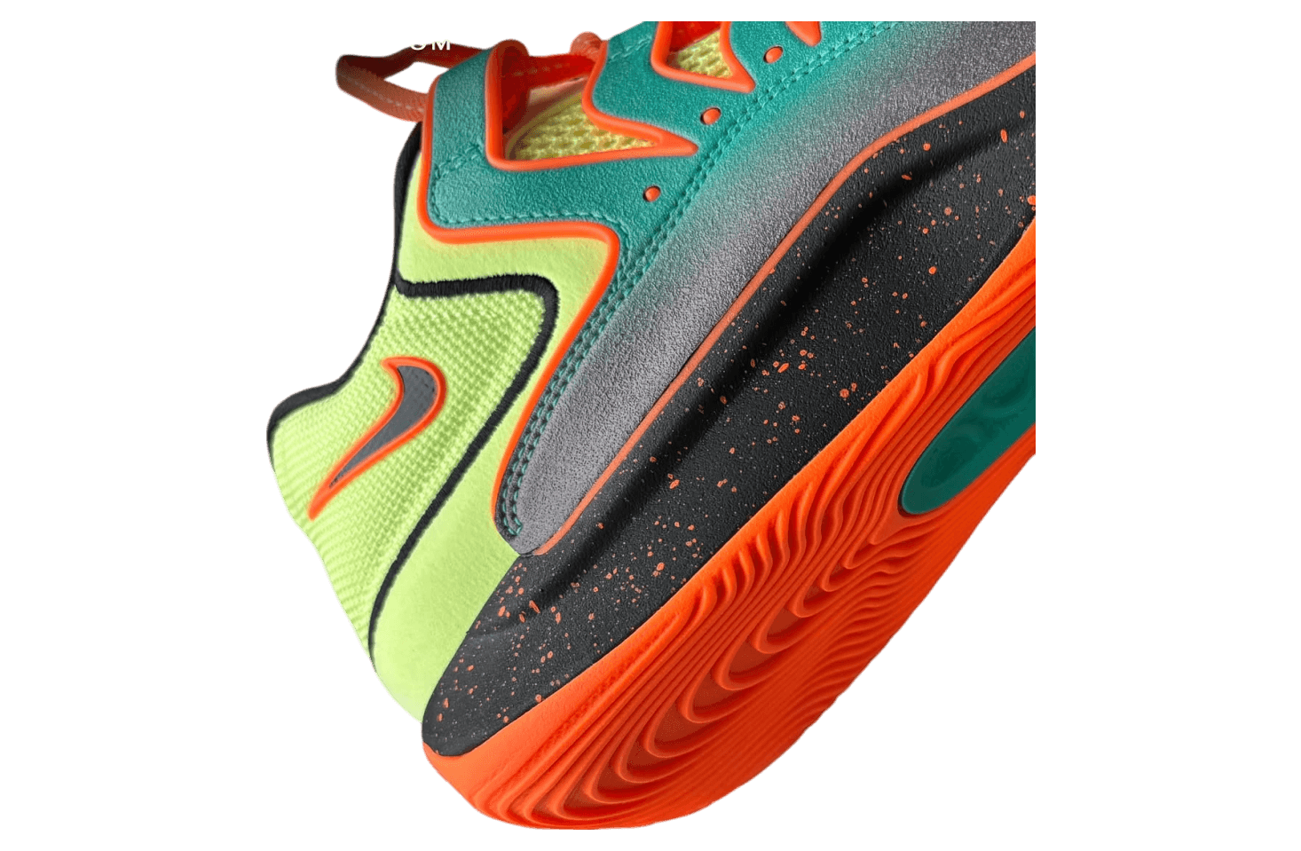 Nike KD 18 Clear Jade / Liquid Lime release photo 5