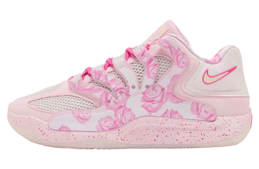 Nike KD 18 Pearl Pink / Laser Fuchsia release photo 1