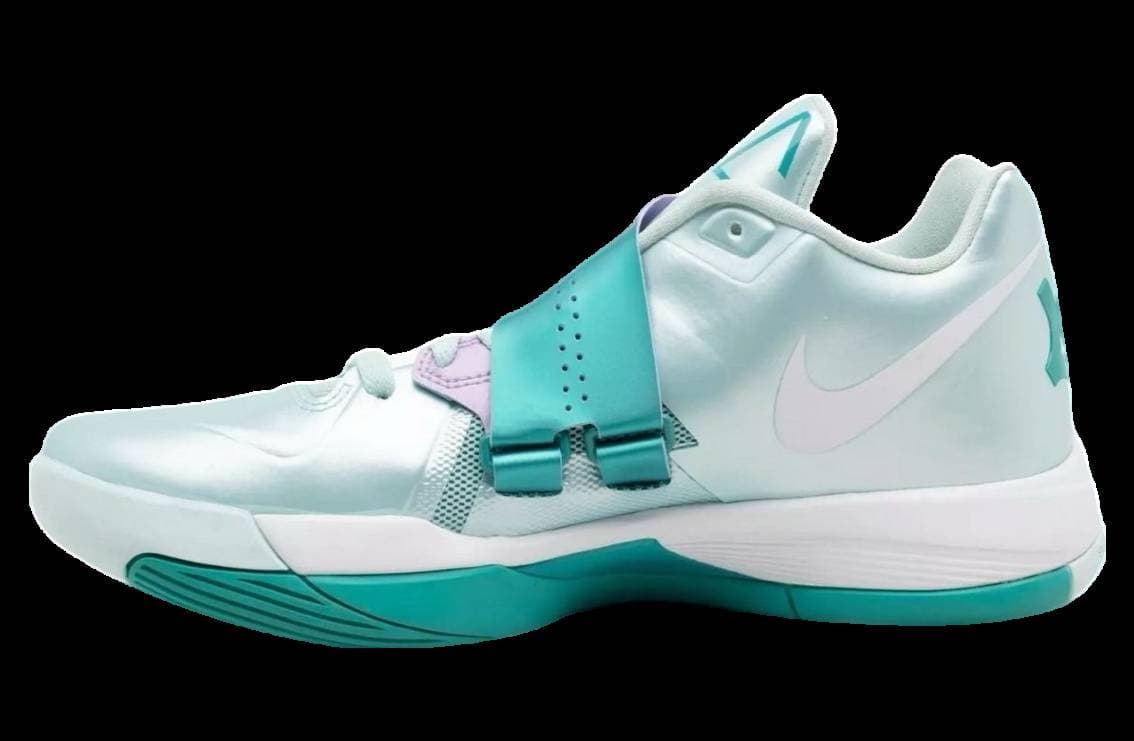 Nike KD 4 Easter Mint Candy / White release photo 3