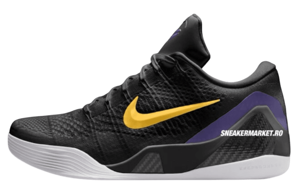 Nike Kobe 9 Elite Low Protro Black / University Gold release photo 1