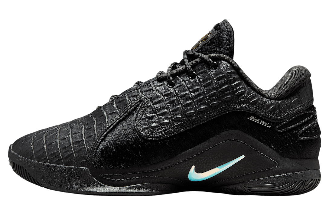 Nike Lebron 22 Black Label Black / Metallic Gold Nike release photo