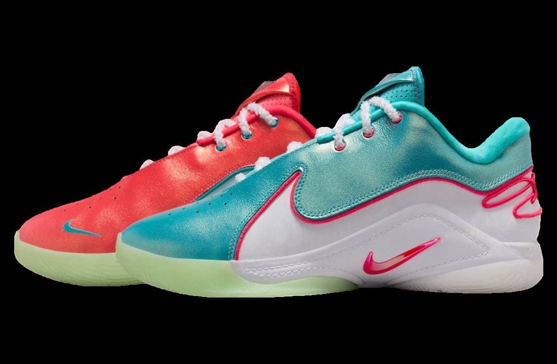 Nike Lebron 22 Christmas Solar Red / Dusty Cactus Nike release photo