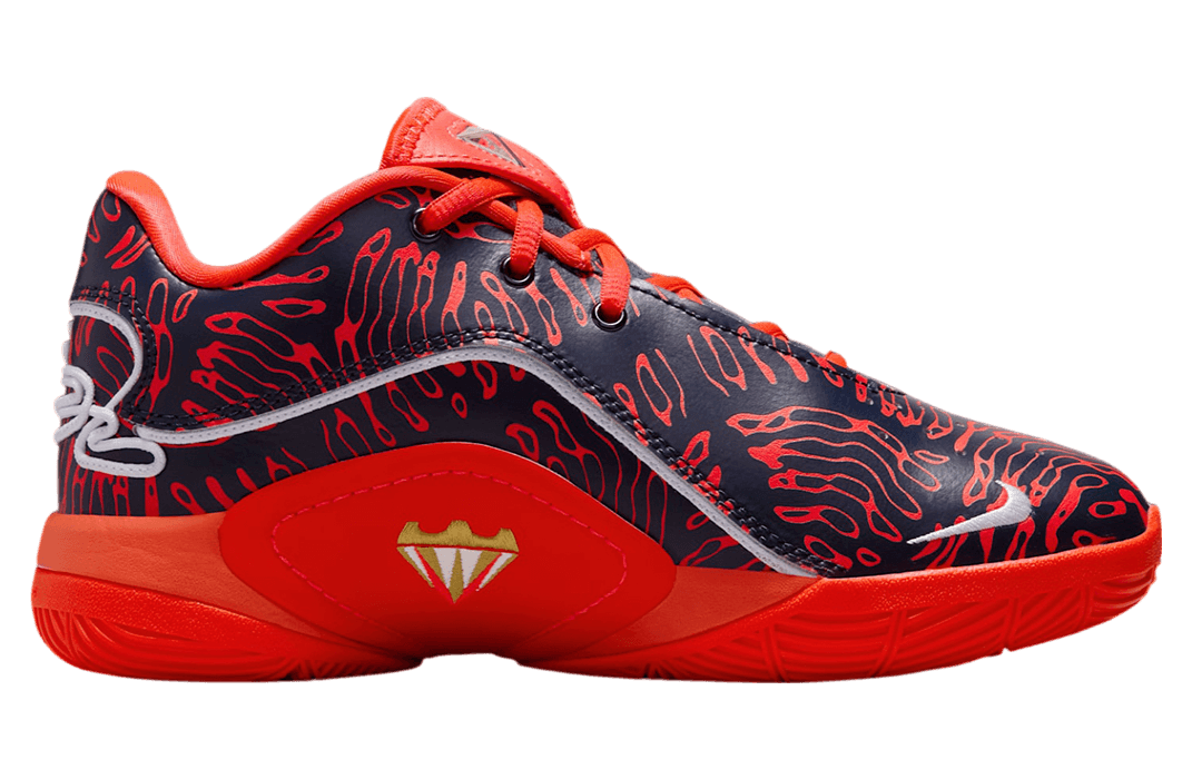 Nike LeBron 22 GS Red / Navy release photo 3