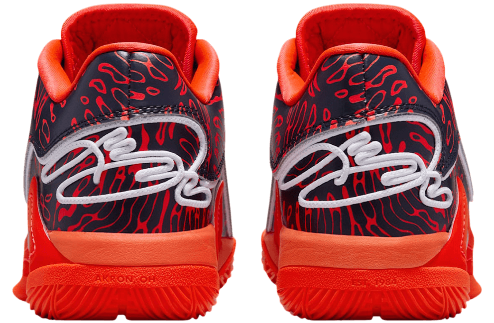 Nike LeBron 22 GS Red / Navy release photo 5