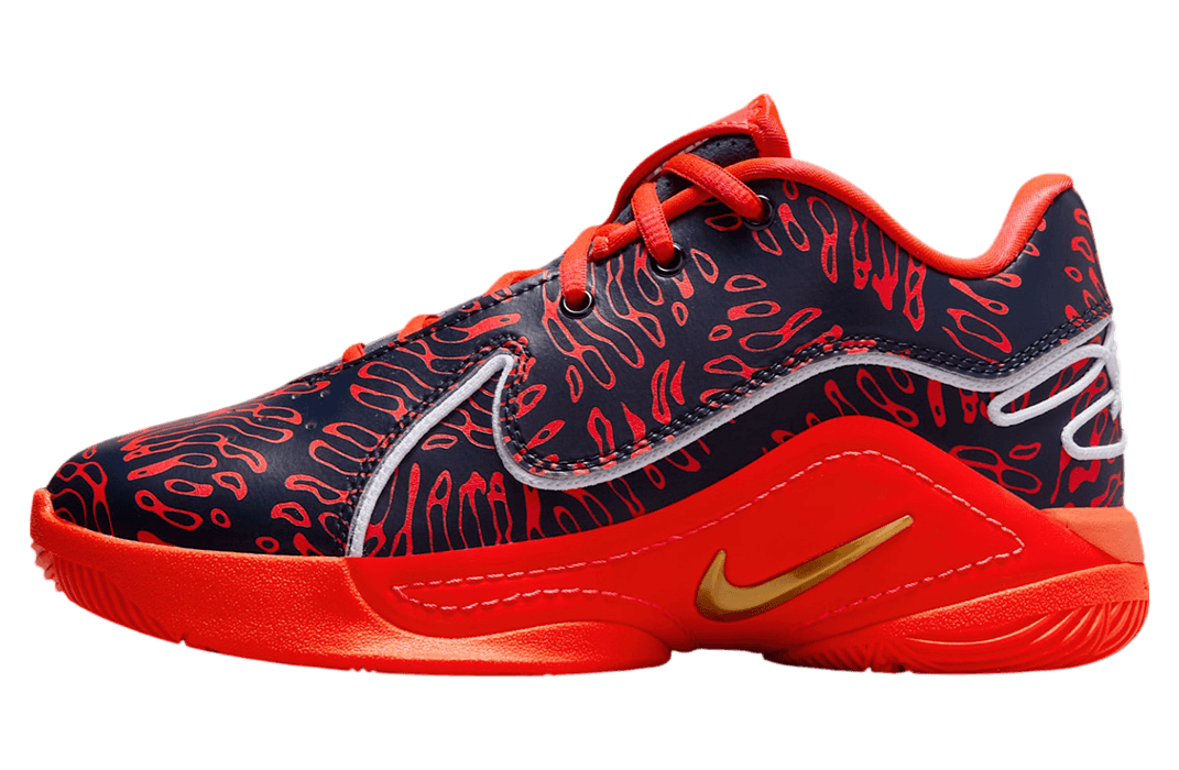 Nike LeBron 22 GS Red / Navy release photo 1