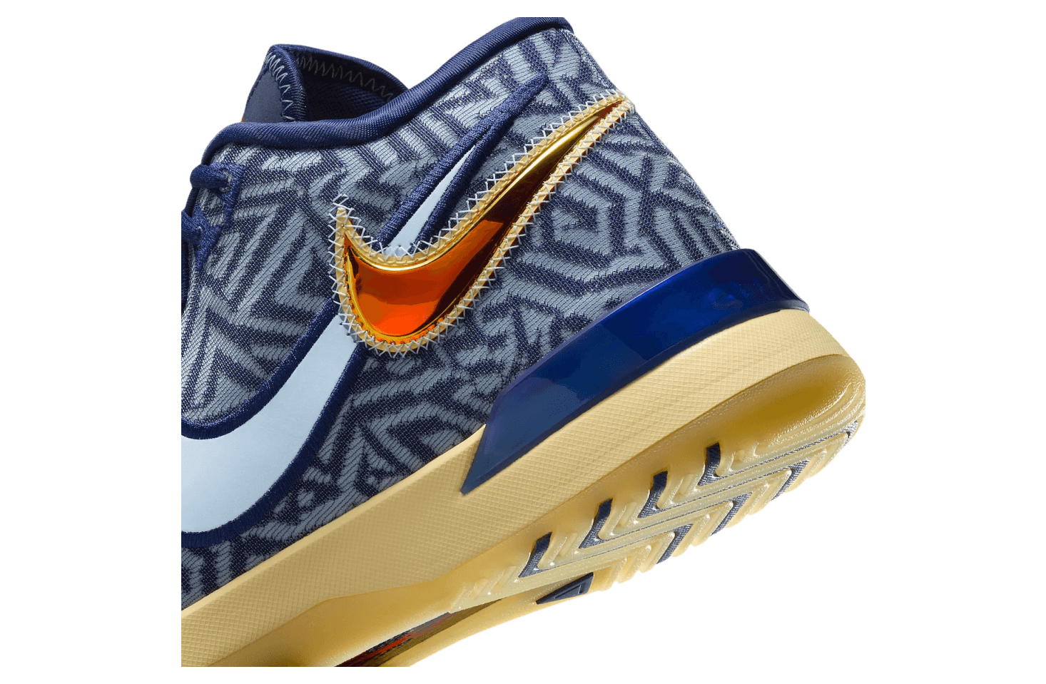 Nike Lebron NXXT Genisus Midnight Navy / Light Armory Blue release photo 3