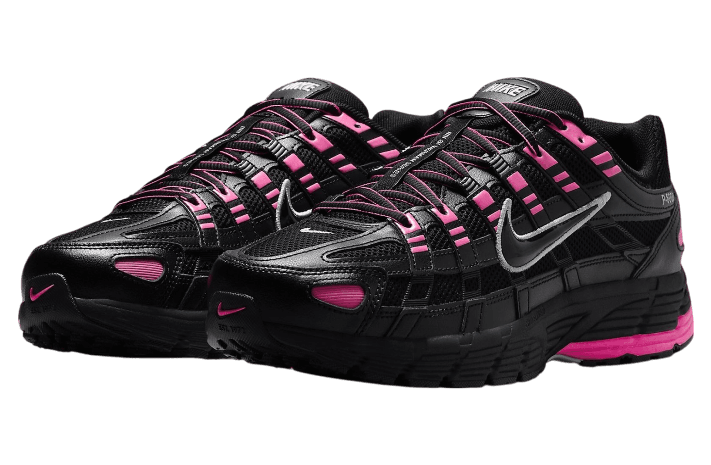 Nike P-6000 WMNS Black / Hyper Pink release photo 2