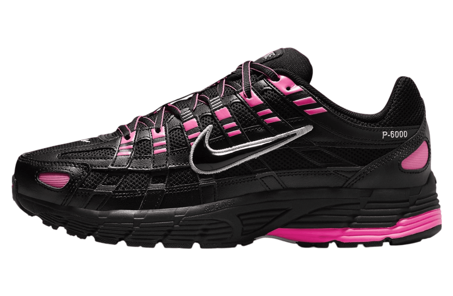 Nike P-6000 WMNS Black / Hyper Pink release photo 1