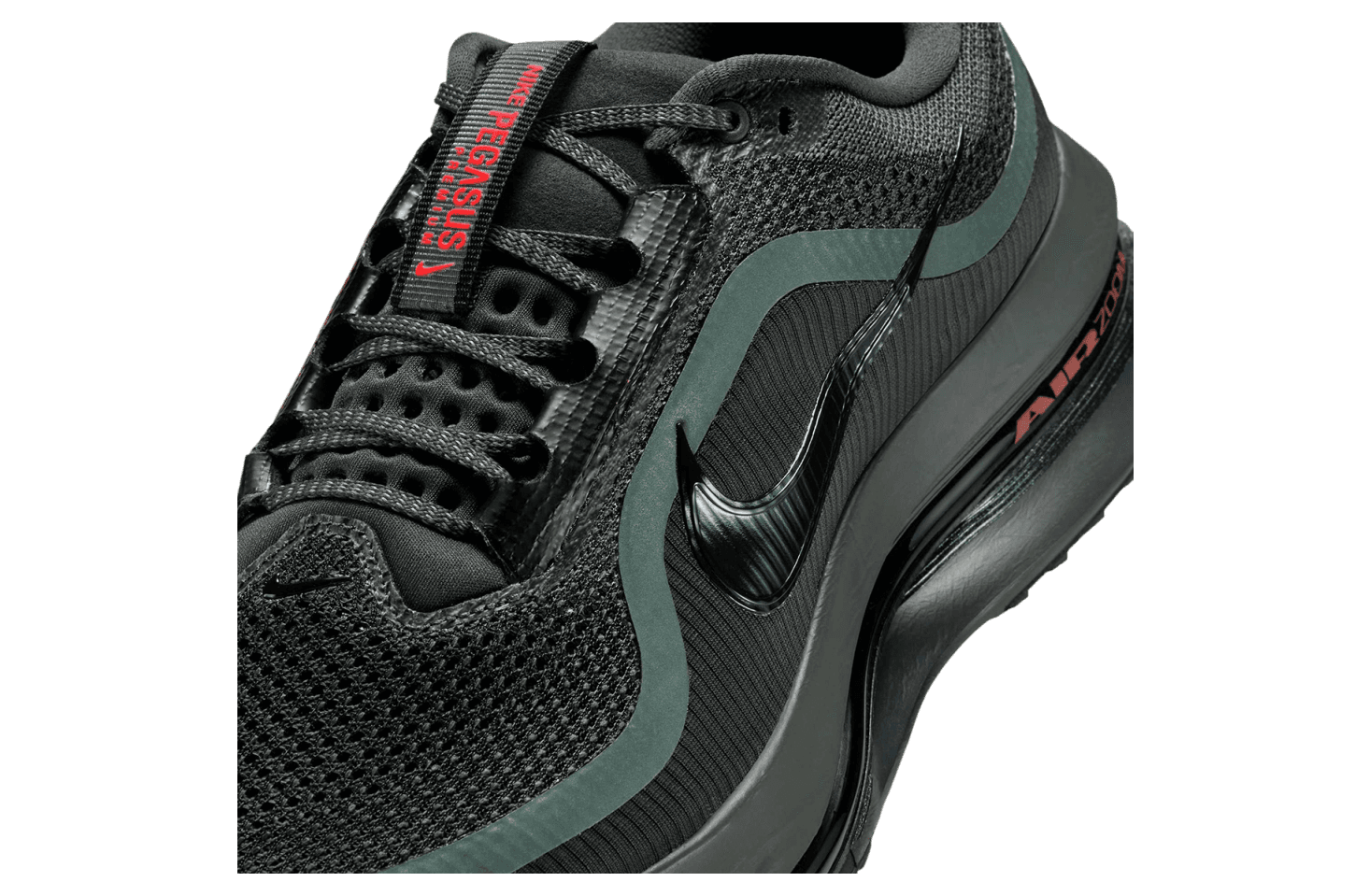 Nike Pegasus Premium Anthracite / Bright Crimson release photo 3