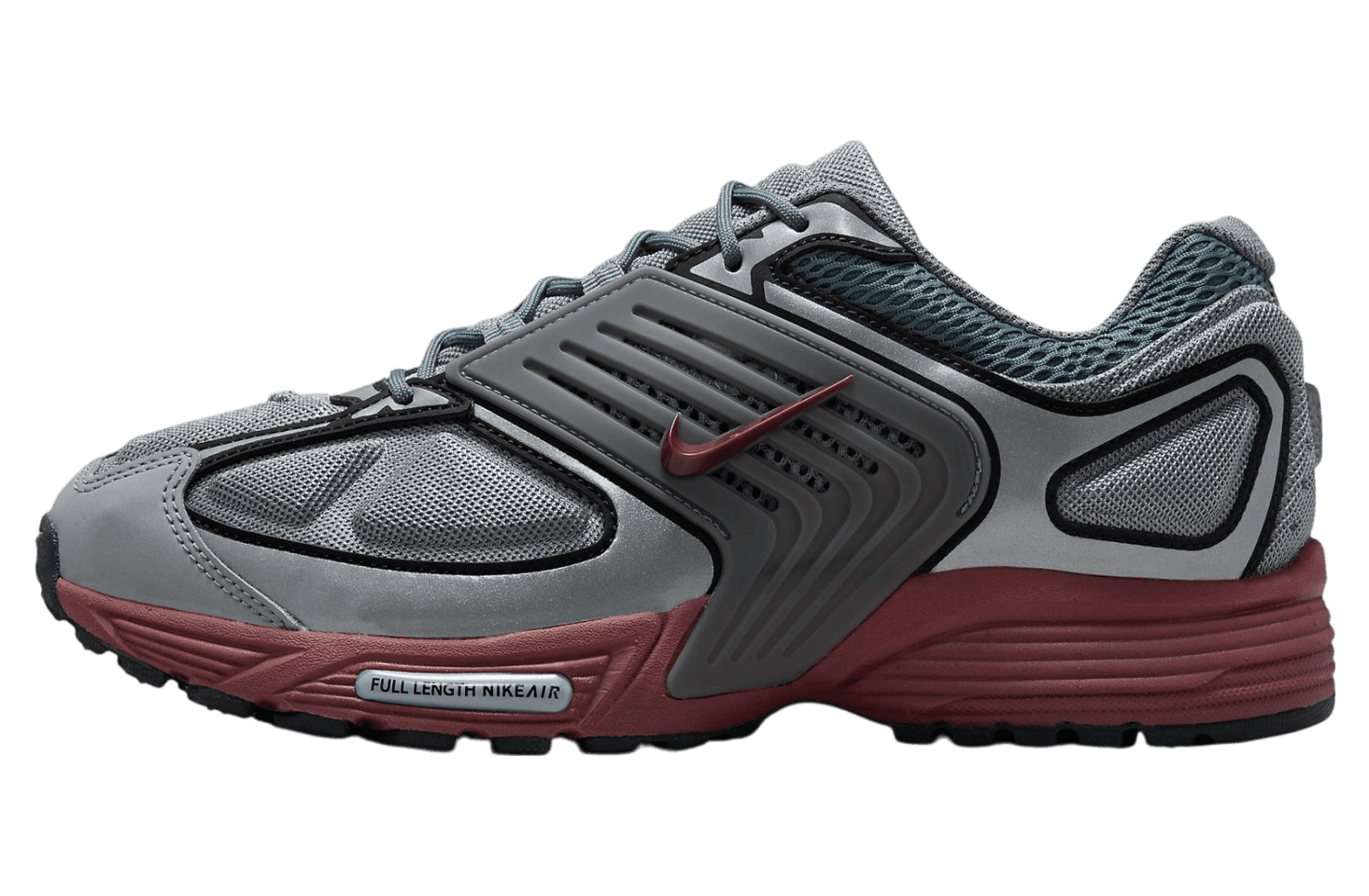 Nike Pegasus Wave Cool Grey / Dark Team Red release photo 1
