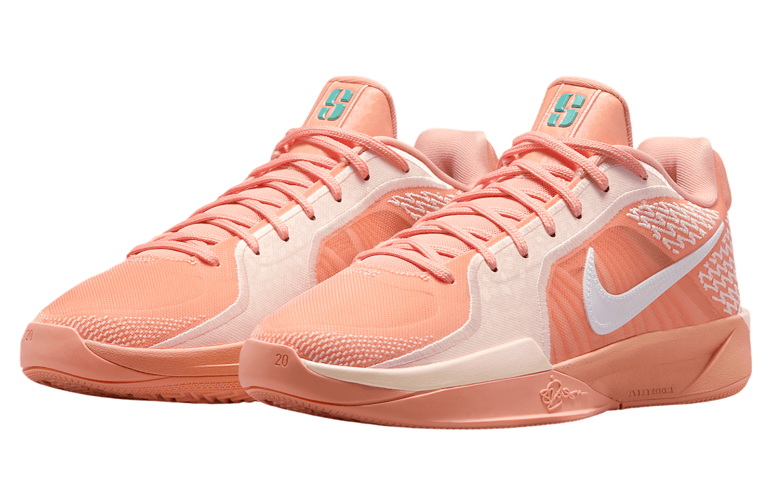 Nike Sabrina 2 Apricot Agate / Washed Coral release photo 2