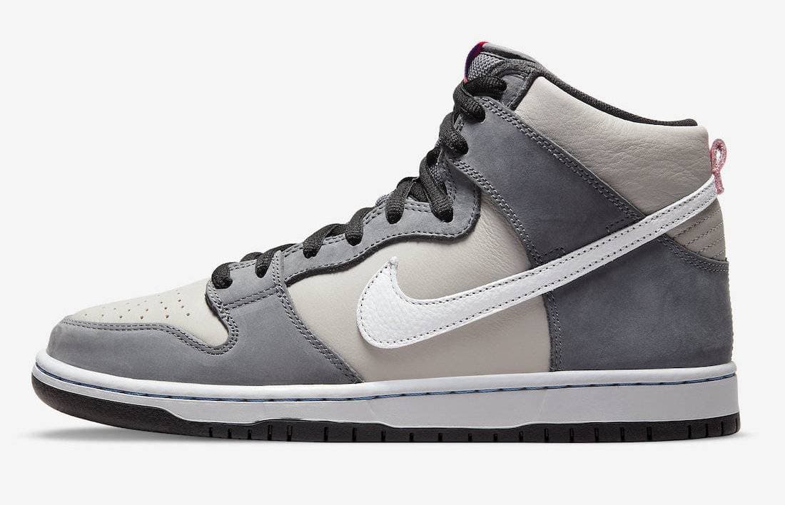 Nike SB Dunk High Medium Grey Nike release photo
