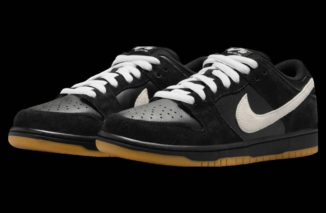 Nike SB Dunk Low Black / Gum Light Brown release photo 2
