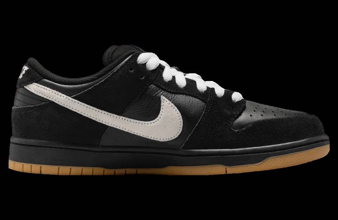 Nike SB Dunk Low Black / Gum Light Brown release photo 3