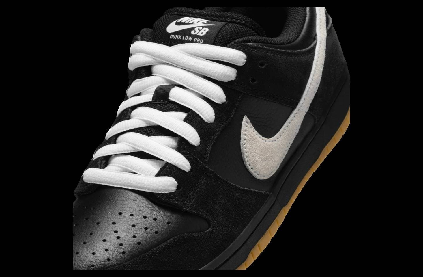 Nike SB Dunk Low Black / Gum Light Brown release photo 7