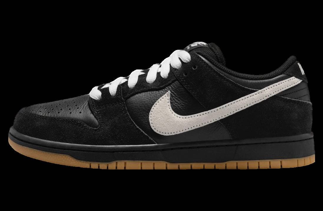 Nike SB Dunk Low Black / Gum Light Brown release photo 1