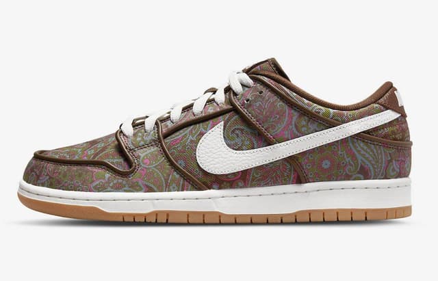 Nike SB Dunk Low Paisley Nike release photo