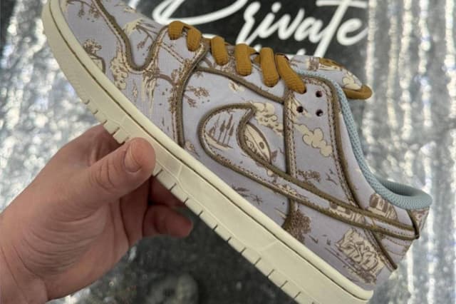 Nike SB Dunk Low Premium Pastoral Print Nike release photo