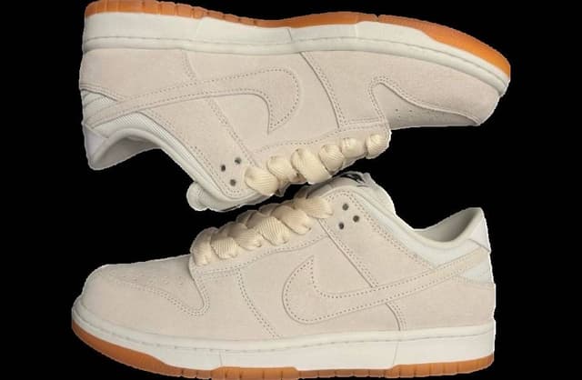Nike SB Dunk Low Pro B Pale Ivory Nike release photo