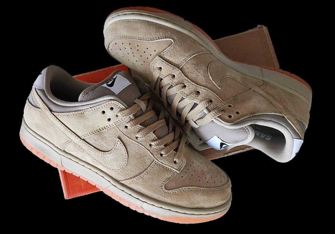 Nike SB Dunk Low Pro B Parachute Beige release photo 2
