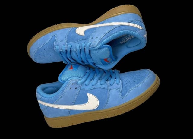 Nike SB Dunk Low Pro ISO University Blue Nike release photo