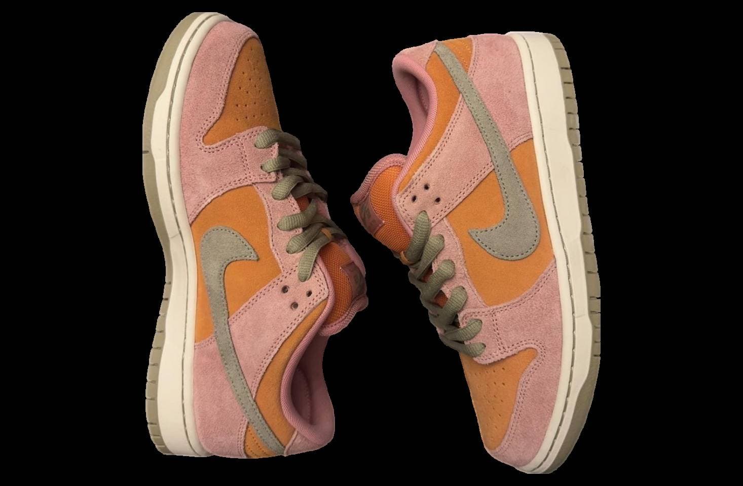 Nike SB Dunk Low Red Stardust / Neutral Olive release photo 1