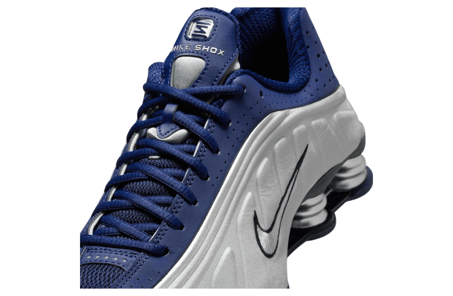 Nike Shox R4 Blue Void Blue Void / Metallic Silver release photo 7