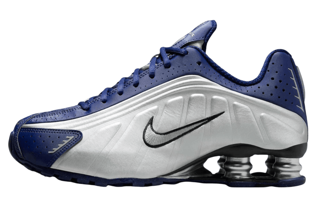 Nike Shox R4 Blue Void Blue Void / Metallic Silver release photo 1