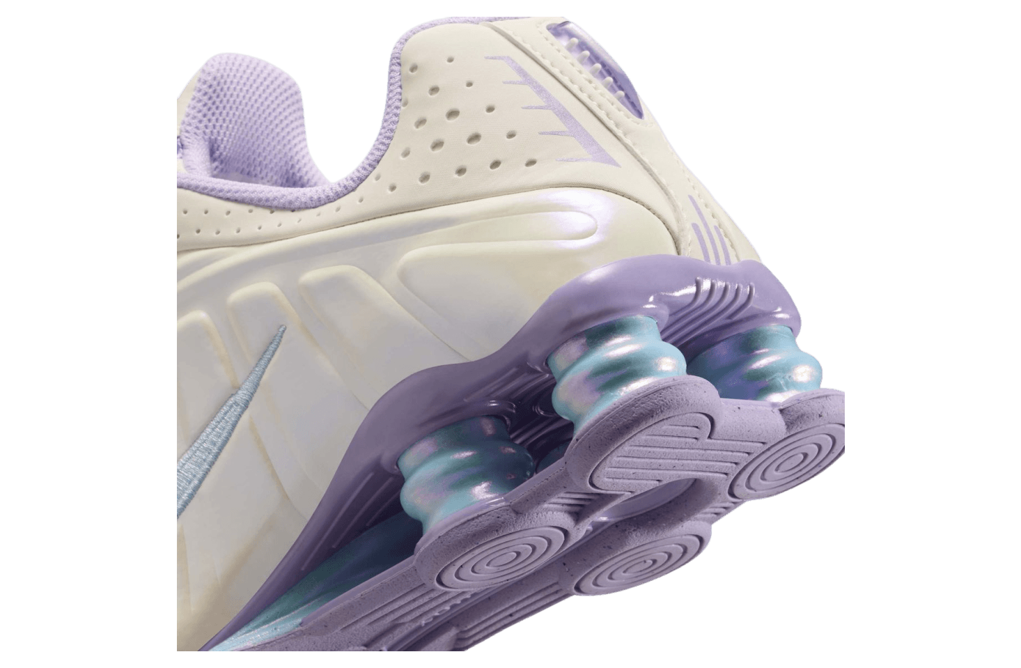 Nike Shox R4 GS Soft Pearl / Hydrangeas release photo 3