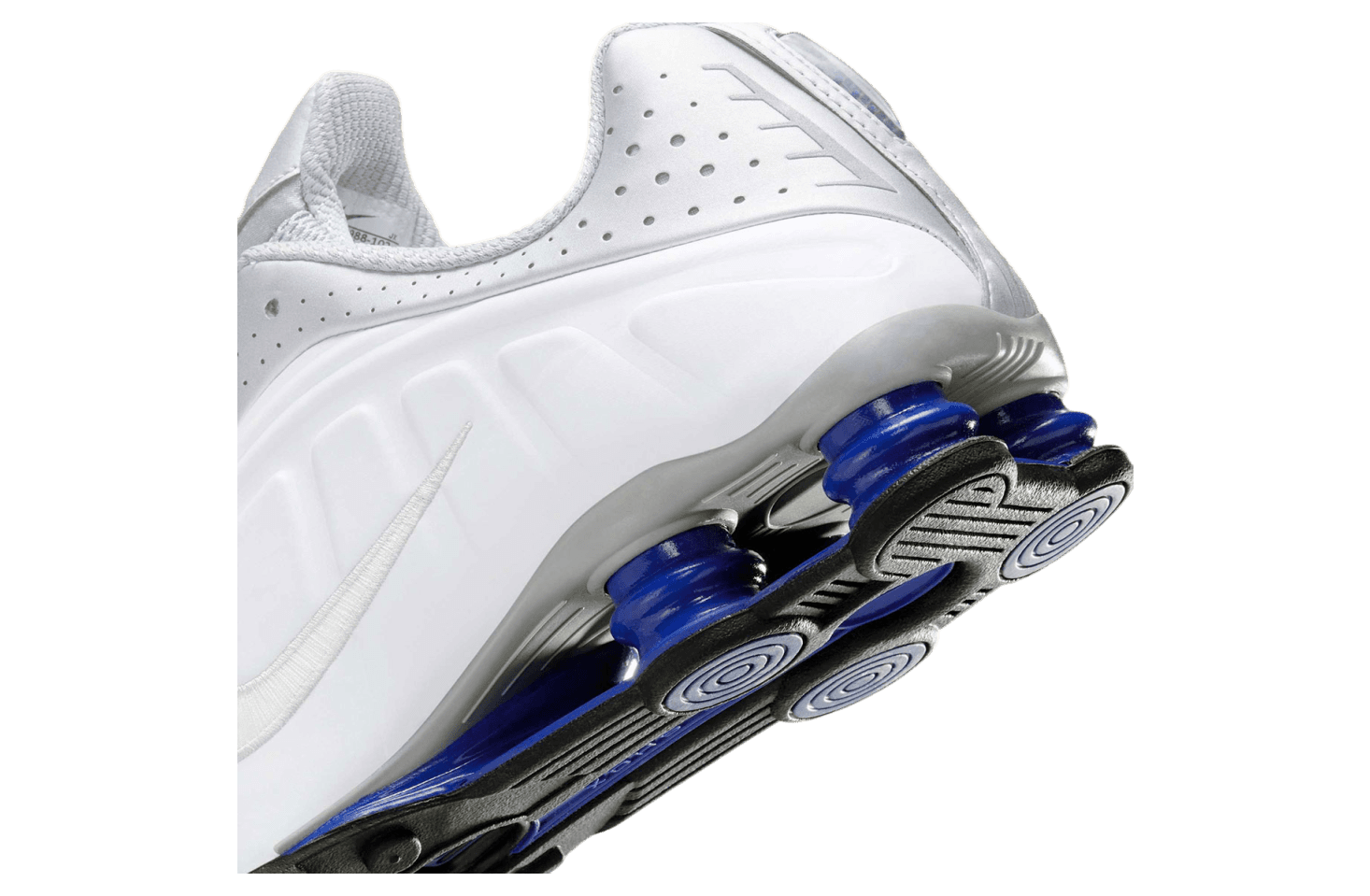 Nike Shox R4 Metallic Silver / Deep Royal Blue release photo 3