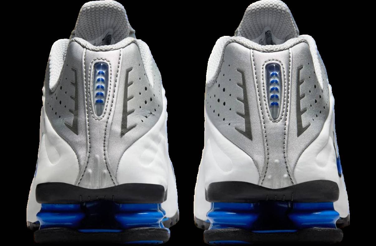 Nike Shox R4 Orlando White / Metallic Silver release photo 6