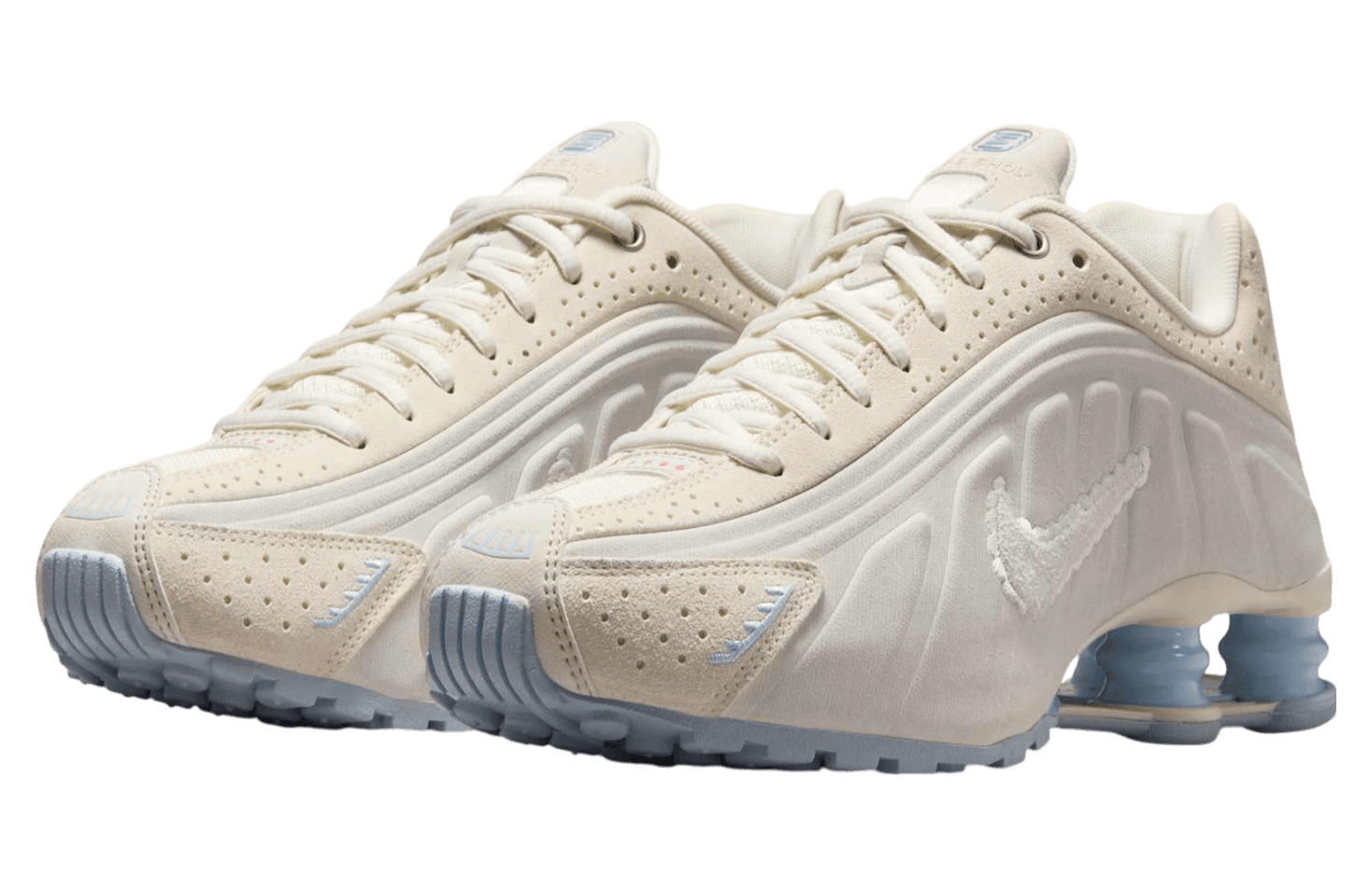 Nike Shox R4 WMNS Pale Ivory / Light Orewood Brown release photo 2