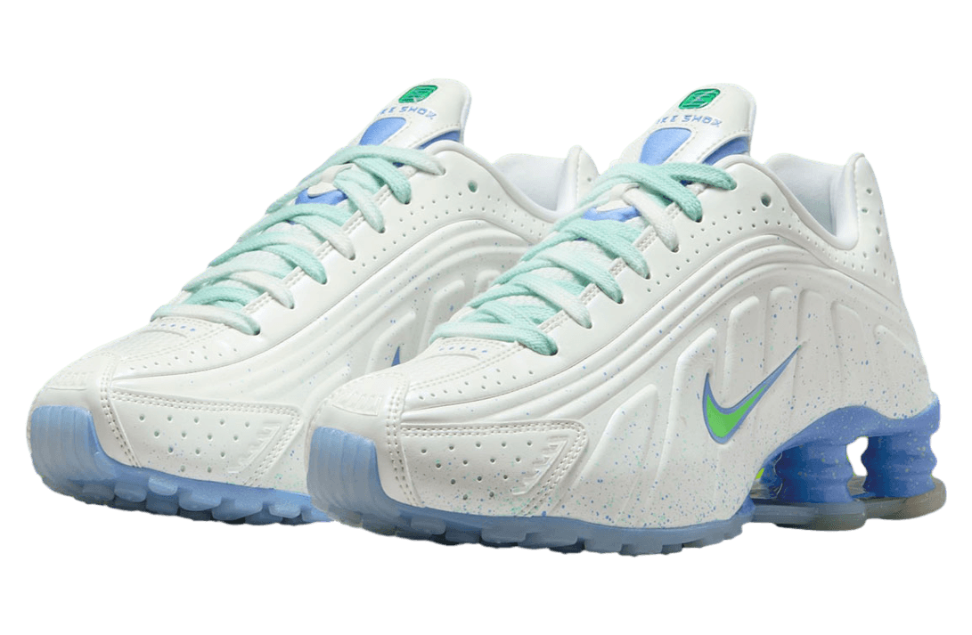 Nike Shox R4 WMNS Royal Pulse / Mint Foam release photo 2