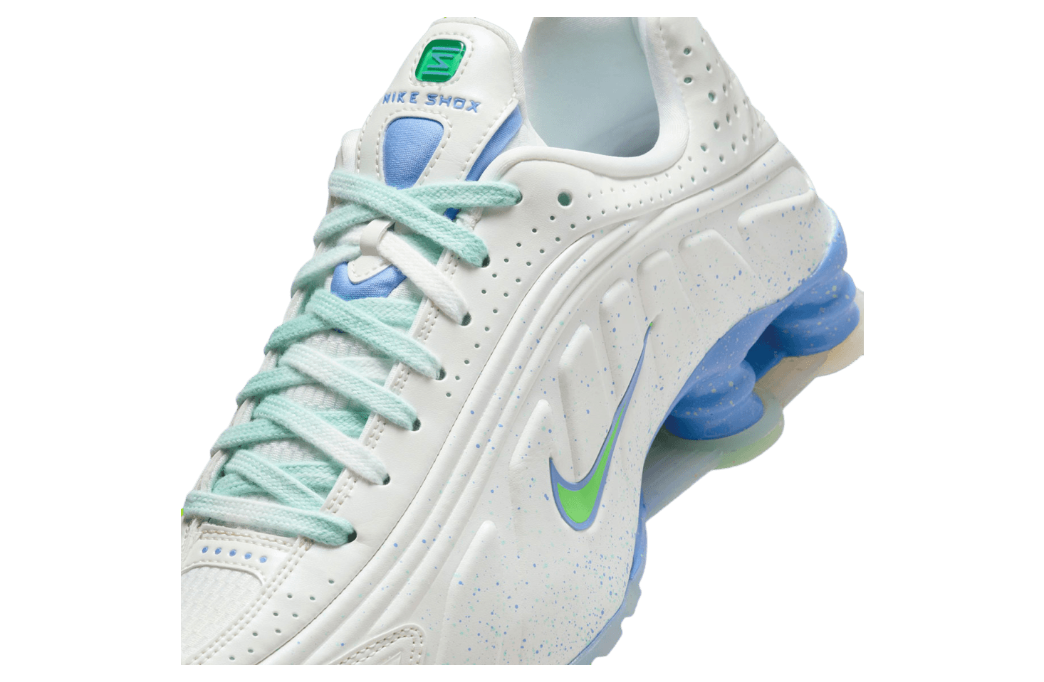 Nike Shox R4 WMNS Royal Pulse / Mint Foam release photo 3