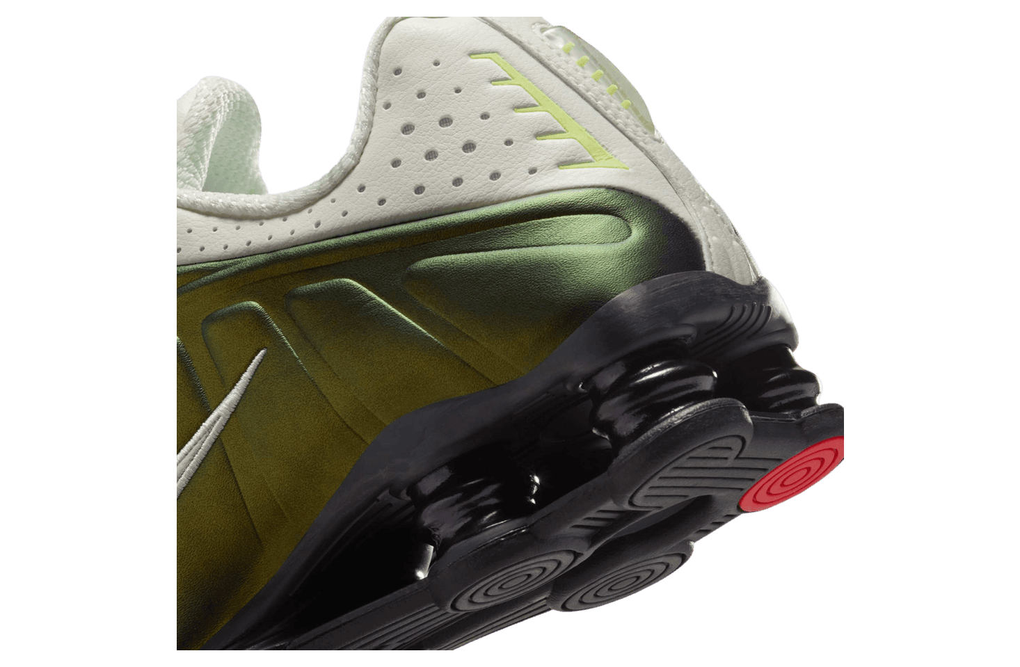 Nike Shox R4 WMNS Volt / Olive release photo 3