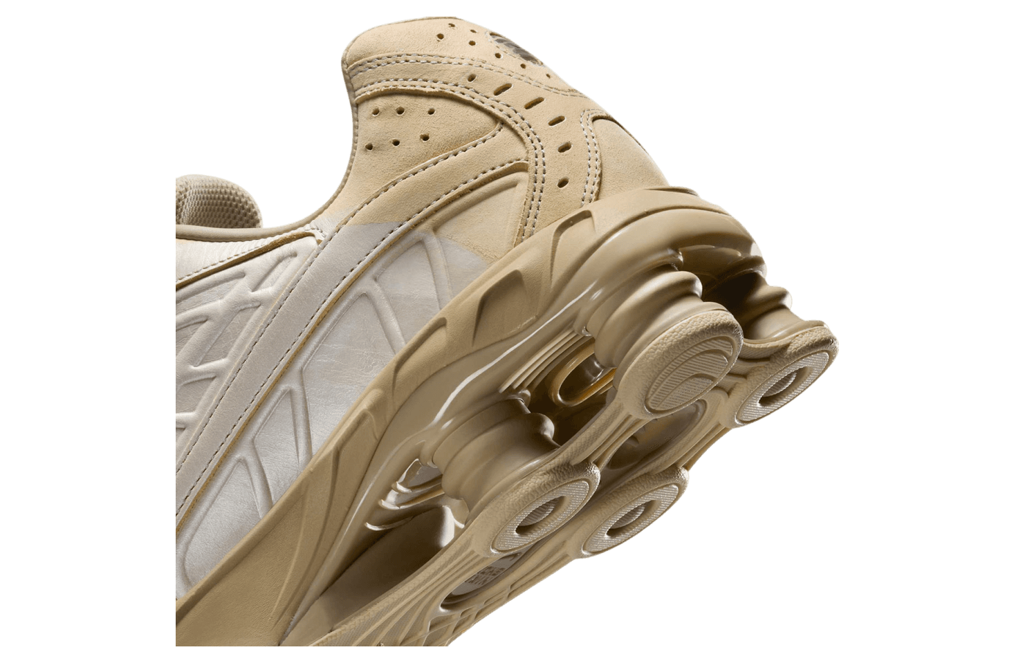 Nike Shox Ride 2 Metallic Silver / Desert Khaki release photo 3