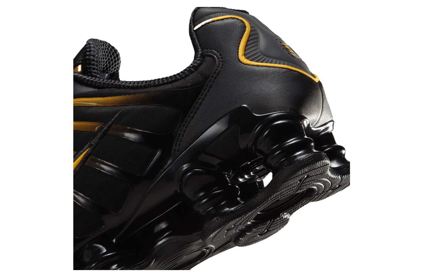 Nike Shox TL Black / University Gold release photo 3