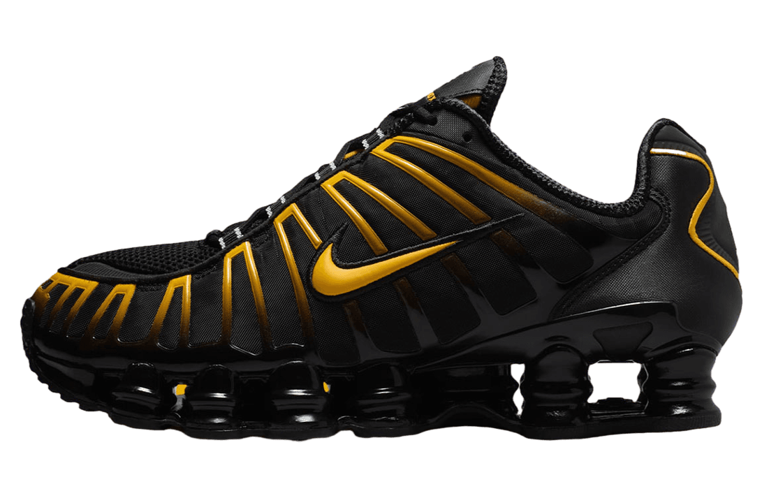 Nike Shox TL Black / University Gold release photo 1