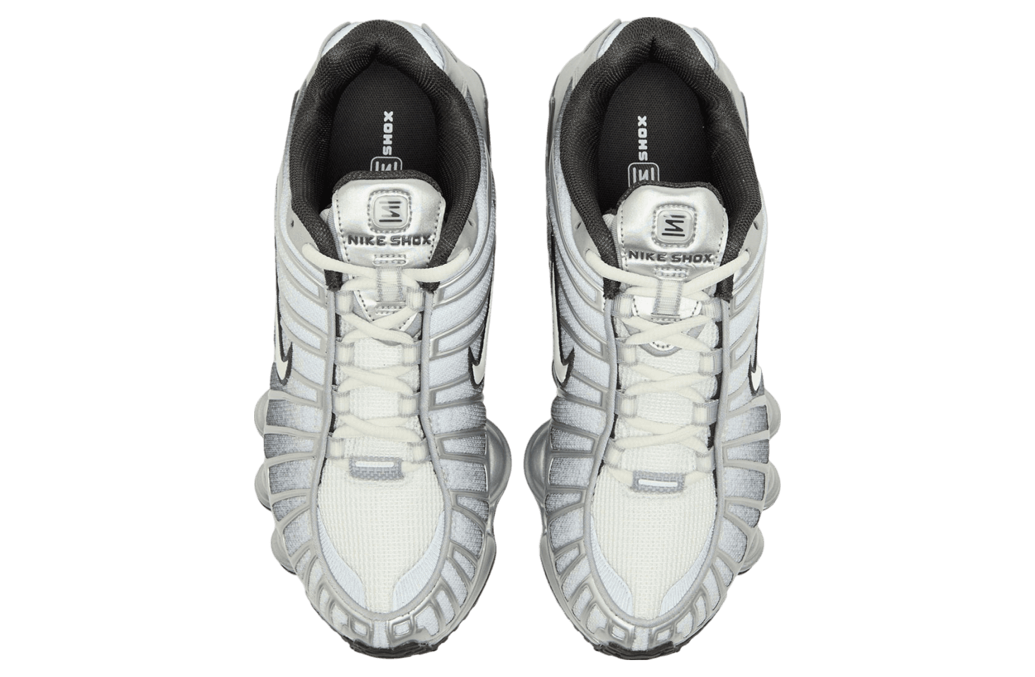 Nike Shox TL Metallic Silver / Summit White release photo 2