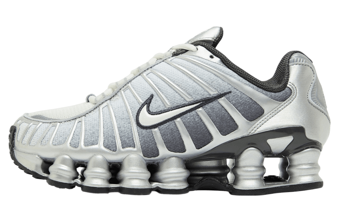 Nike Shox TL Metallic Silver / Summit White release photo 1