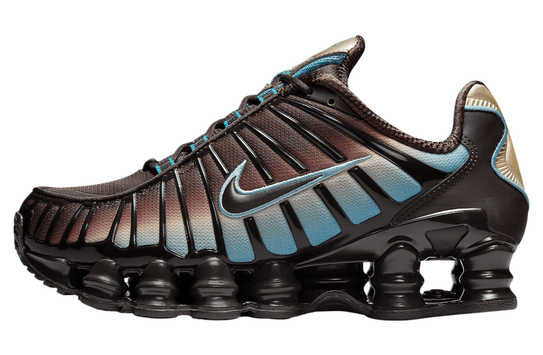 Nike Shox TL Velvet Brown / Desert Khaki release photo 1