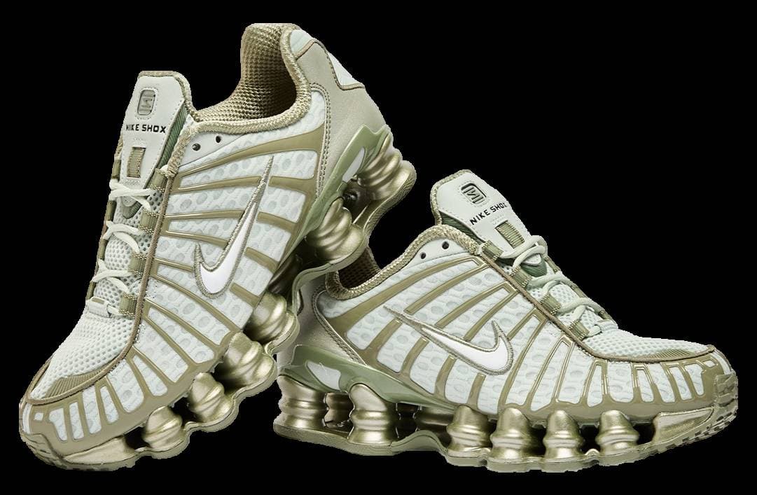 Nike Shox TL White Light / Army release photo 2
