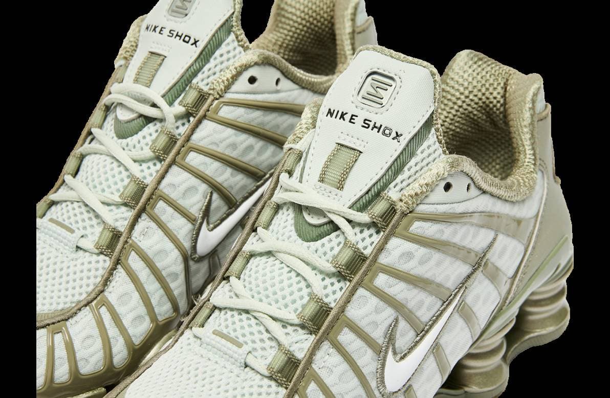 Nike Shox TL White Light / Army release photo 3
